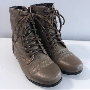 Steve Madden Girl's J-Troopa Leather Boot Size 2